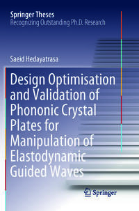 Design Optimisation and Validation of Phononic Crystal Plates for Manipulation of Elastodynamic Guided Waves