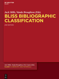 Jack Mills; Vanda Broughton: Bliss Bibliographic Classification / Chemistry