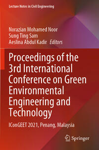 Proceedings of the 3rd International Conference on Green Environmental Engineering and Technology