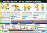 Fitnessübungen auf Yachten