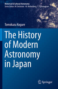 The History of Modern Astronomy in Japan