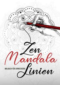 Zen Mandala Linien Malbuch für Erwachsene