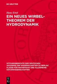 Ein Neues Wirbel-Theorem der Hydrodynamik