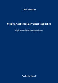 Strafbarkeit von Leerverkaufsattacken