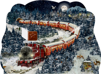 Adventskalender-Schokolade – Weihnachtsexpress