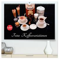 Feine Kaffeevariationen (hochwertiger Premium Wandkalender 2025 DIN A2 quer), Kunstdruck in Hochglanz