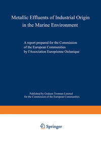 Metallic Effluents of Industrial Origin in the Marine Environment