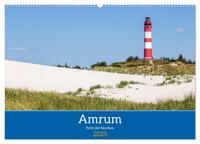 Amrum - Perle der Nordsee (Wandkalender 2025 DIN A2 quer), CALVENDO Monatskalender