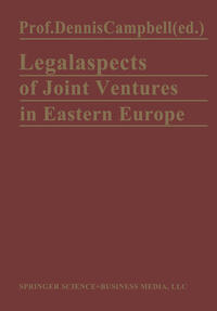 Legal Aspects of Joint Ventures in Eastern Europe