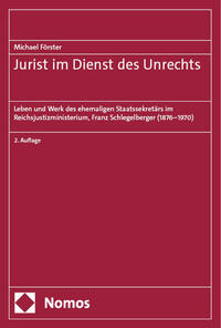 Jurist im Dienst des Unrechts