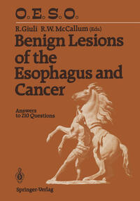 Benign Lesions of the Esophagus and Cancer