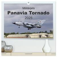 Militärjets Panavia Tornado (hochwertiger Premium Wandkalender 2025 DIN A2 quer), Kunstdruck in Hochglanz