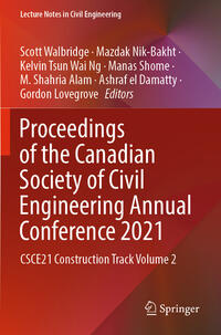 Proceedings of the Canadian Society of Civil Engineering Annual Conference 2021