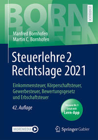 Steuerlehre 2 Rechtslage 2021