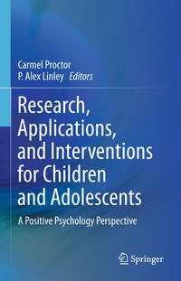 Research, Applications, and Interventions for Children and Adolescents