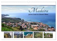 Madeira, grüne Insel im blauen Meer (Wandkalender 2025 DIN A3 quer), CALVENDO Monatskalender