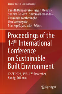 Proceedings of the 14th International Conference on Sustainable Built Environment