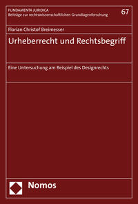 Urheberrecht und Rechtsbegriff