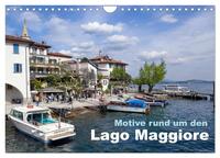 Motive rund um den See Lago Maggiore (Wandkalender 2025 DIN A4 quer), CALVENDO Monatskalender