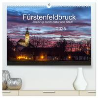 Fürstenfeldbruck - Streifzug durch Natur und Stadt (hochwertiger Premium Wandkalender 2025 DIN A2 quer), Kunstdruck in Hochglanz