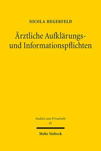 Ärztliche Aufklärungs- und Informationspflichten