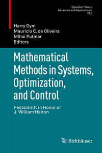 Mathematical Methods in Systems, Optimization, and Control