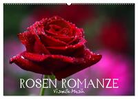 Rosen Romanze - Visuelle Musik (Wandkalender 2025 DIN A2 quer), CALVENDO Monatskalender