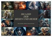 Im Land der Hexen und Hexer (Wandkalender 2025 DIN A2 quer), CALVENDO Monatskalender