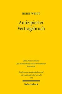 Antizipierter Vertragsbruch