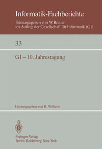 GI — 10. Jahrestagung