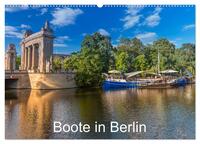 Boote in Berlin (Wandkalender 2025 DIN A2 quer), CALVENDO Monatskalender