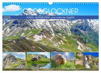 Großglockner, Alpen, Murmeltiere & mehr by VogtArt (Wandkalender 2025 DIN A3 quer), CALVENDO Monatskalender