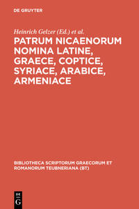 Patrum Nicaenorum nomina Latine, Graece, Coptice, Syriace, Arabice, Armeniace