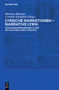 Lyrische Narrationen – narrative Lyrik