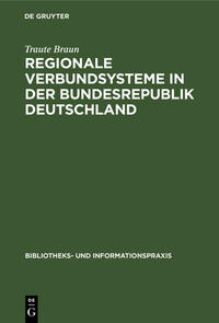 Regionale Verbundsysteme in der Bundesrepublik Deutschland