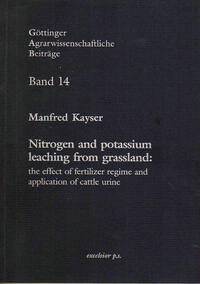 Nitrogen and potassium leaching from grassland