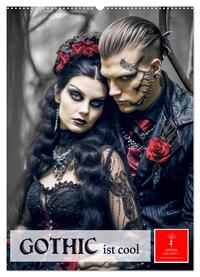 Gothic ist cool (Wandkalender 2025 DIN A2 hoch), CALVENDO Monatskalender