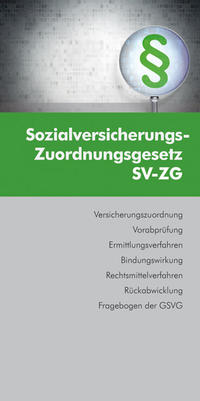 Sozialversicherungs-Zuordnungsgesetz