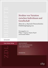 Struktur von Variation zwischen Individuum und Gesellschaft