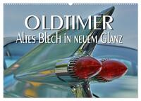 Oldtimer - Altes Blech in neuem Glanz (Wandkalender 2025 DIN A2 quer), CALVENDO Monatskalender