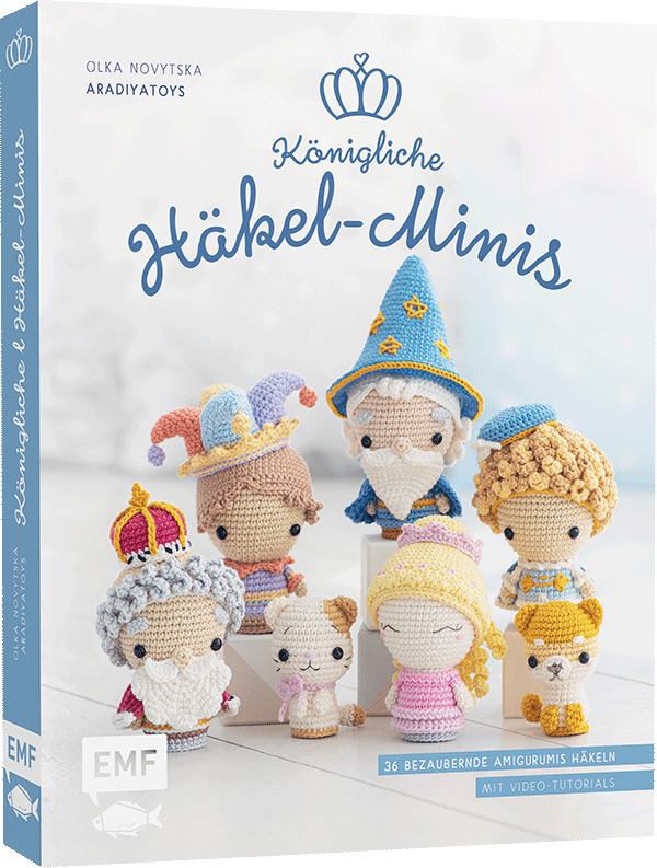 Königliche Häkel-Minis