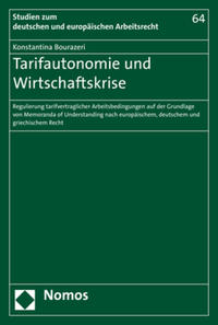 Tarifautonomie und Wirtschaftskrise