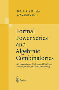 Formal Power Series and Algebraic Combinatorics