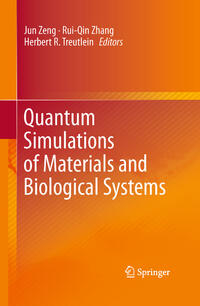 Quantum Simulations of Materials and Biological Systems