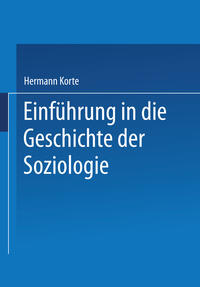 Einführung in die Geschichte der Soziologie