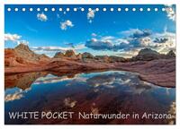 WHITE POCKET - Naturwunder in Arizona (Tischkalender 2025 DIN A5 quer), CALVENDO Monatskalender