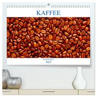 Kaffee (hochwertiger Premium Wandkalender 2025 DIN A2 quer), Kunstdruck in Hochglanz