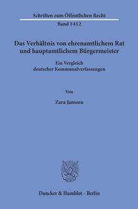 Das Verhältnis von ehrenamtlichem Rat und hauptamtlichem Bürgermeister.