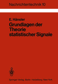 Grundlagen der Theorie statistischer Signale