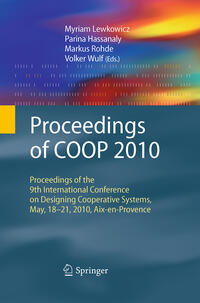 Proceedings of COOP 2010